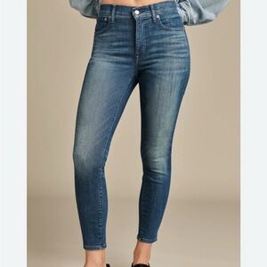 Lucky Brand Bridgette High Rise Skinny Blue Jeans